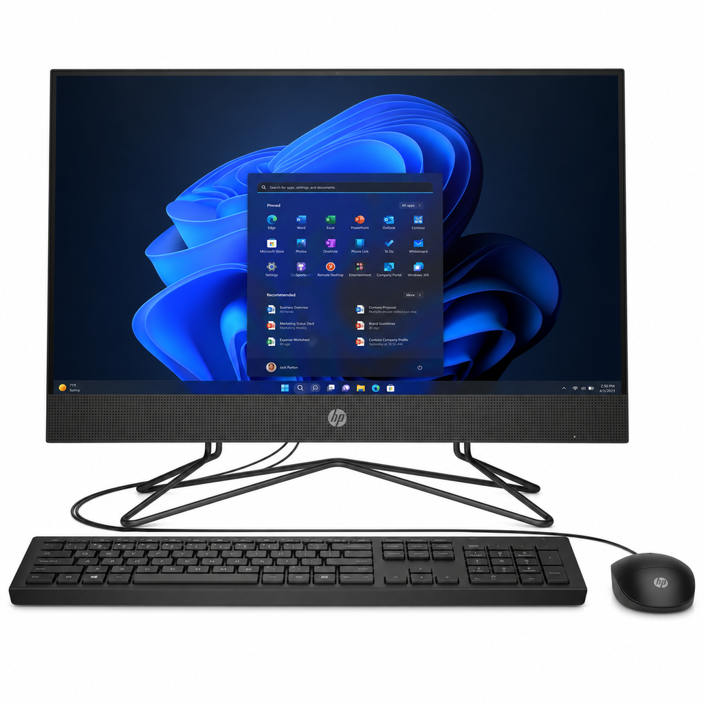 HP 200 G4 All in One 21.5" Intel Silver J5040 2.00/3.20GHz | 8GB RAM | 250GB SSD