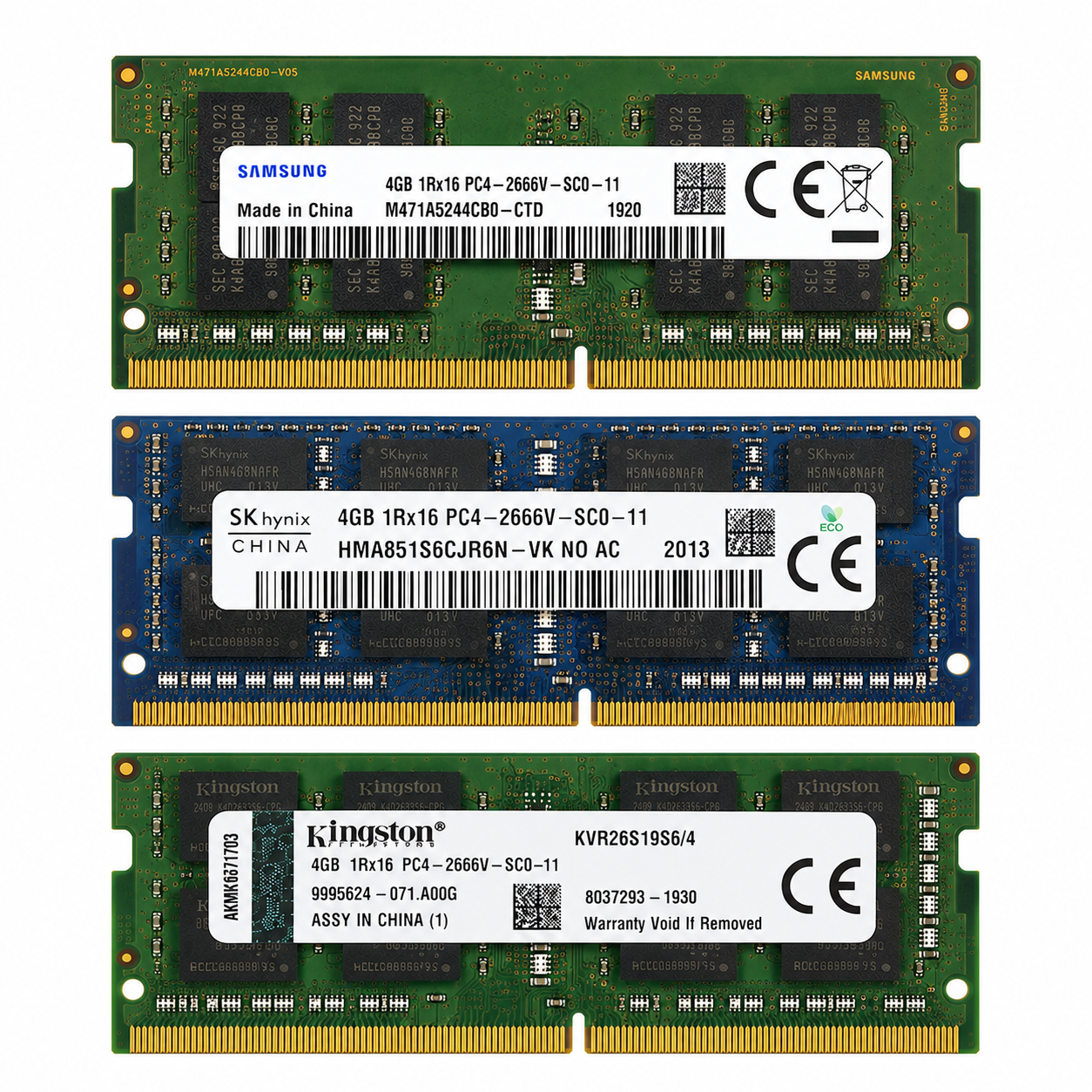 Memoria Ram Notebook 4GB DDR4 2666MHz