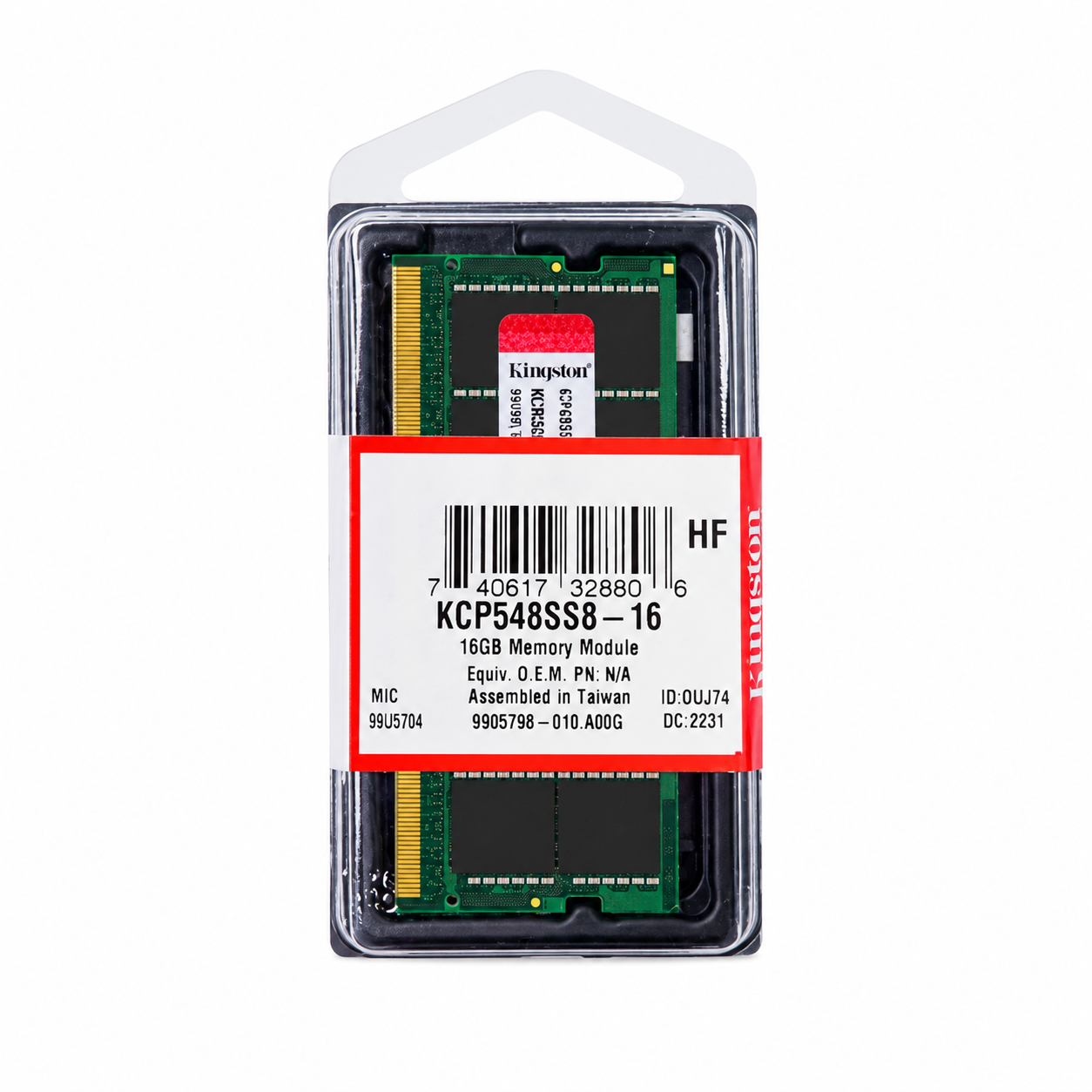 Memoria Ram DDR5 16GB Kingston  Kcp548ss8-16