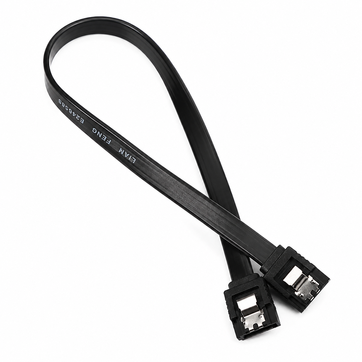 Cable SATA de Datos Negro