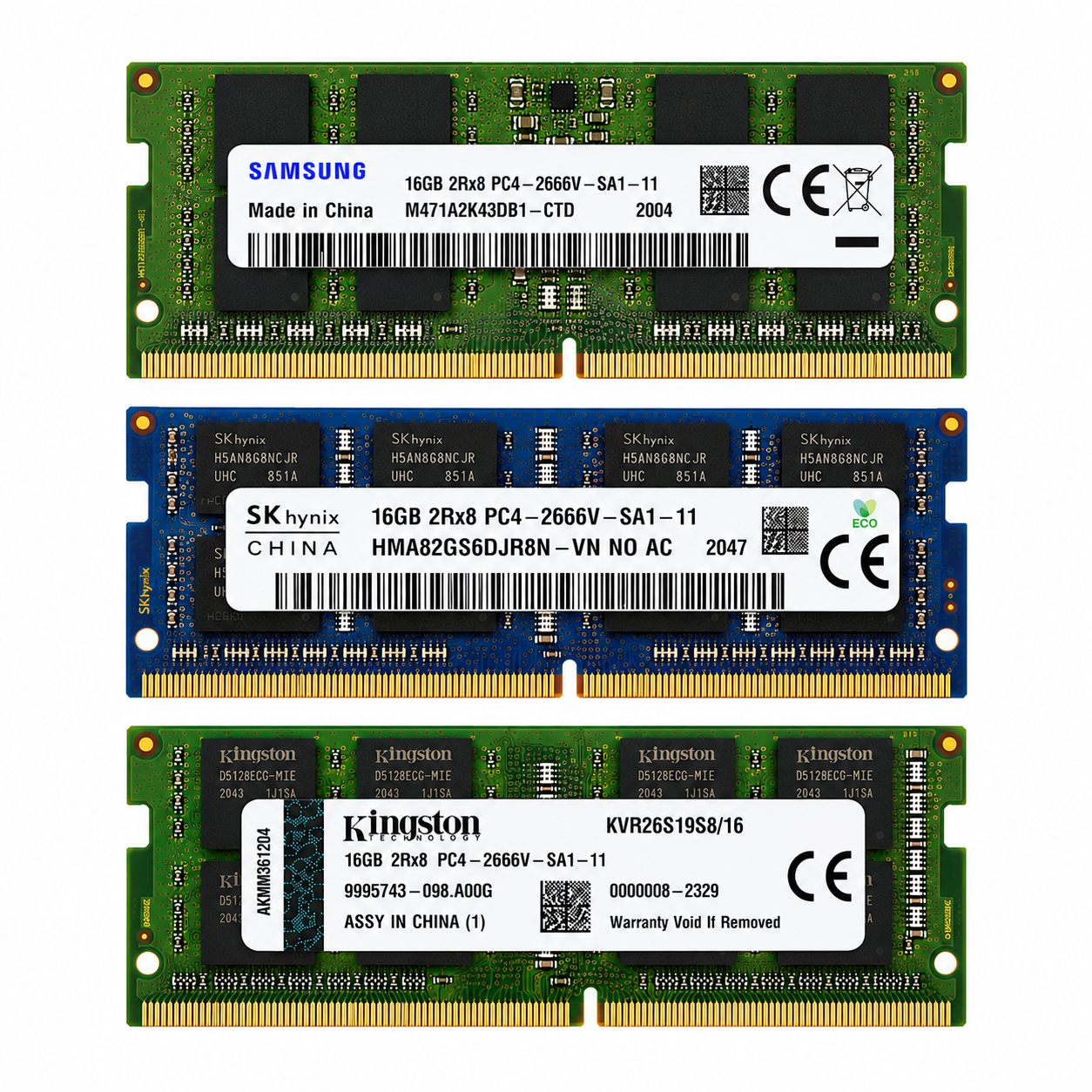 Memoria Ram Notebook 16GB DDR4 2666MHz