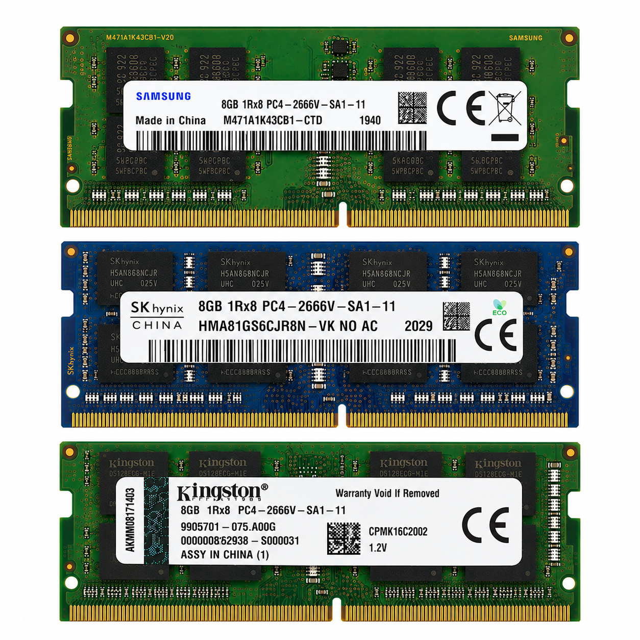 Memoria Ram Notebook 8GB DDR4 2666MHz