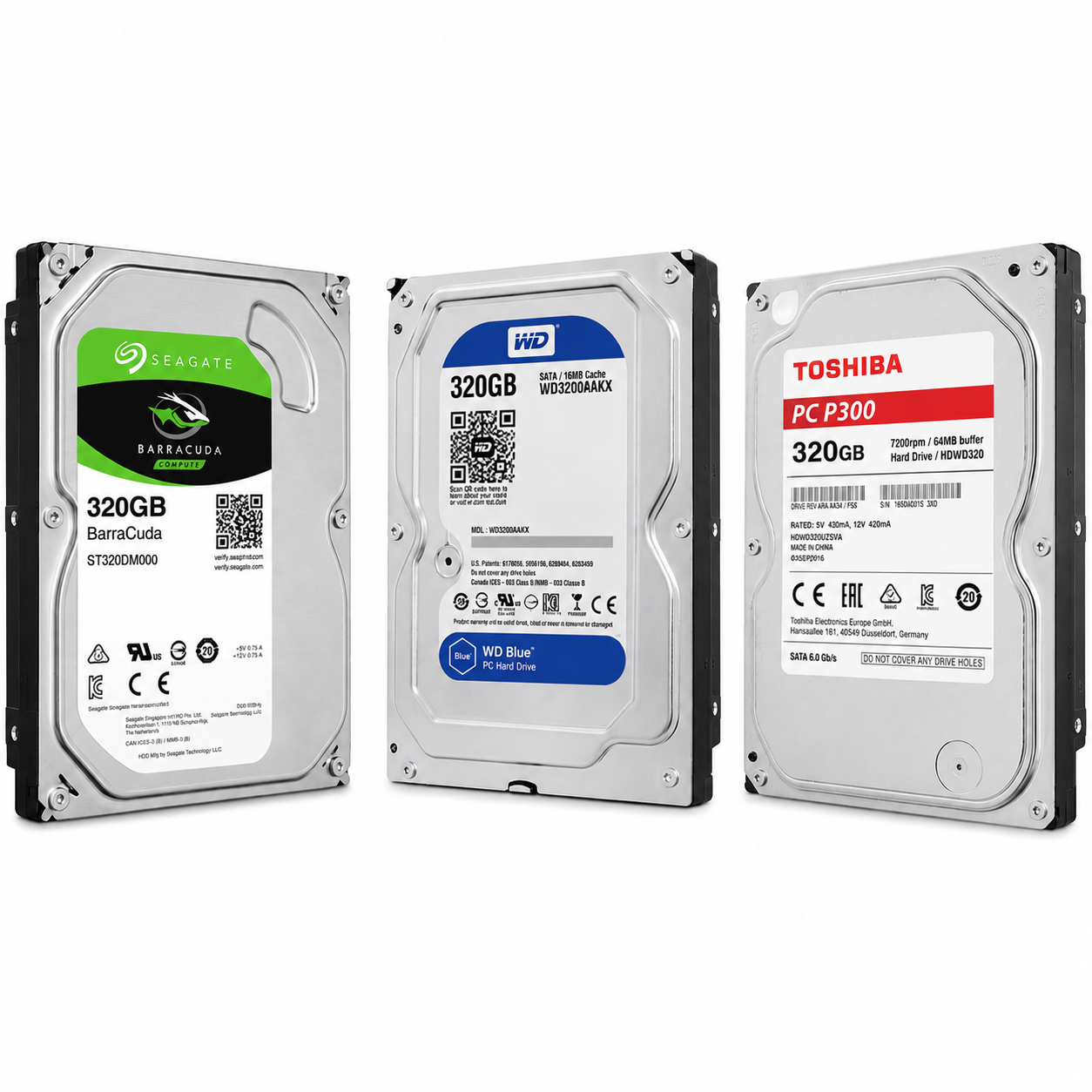 Disco Duro HDD 3.5" 320GB para PC y DVR
