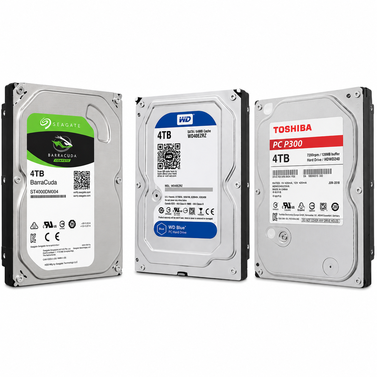 Disco Duro HDD 3.5" 4TB para PC y DVR