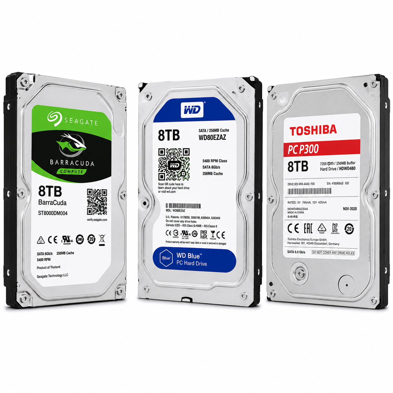 Disco Duro HDD 3.5" 8TB para PC y DVR