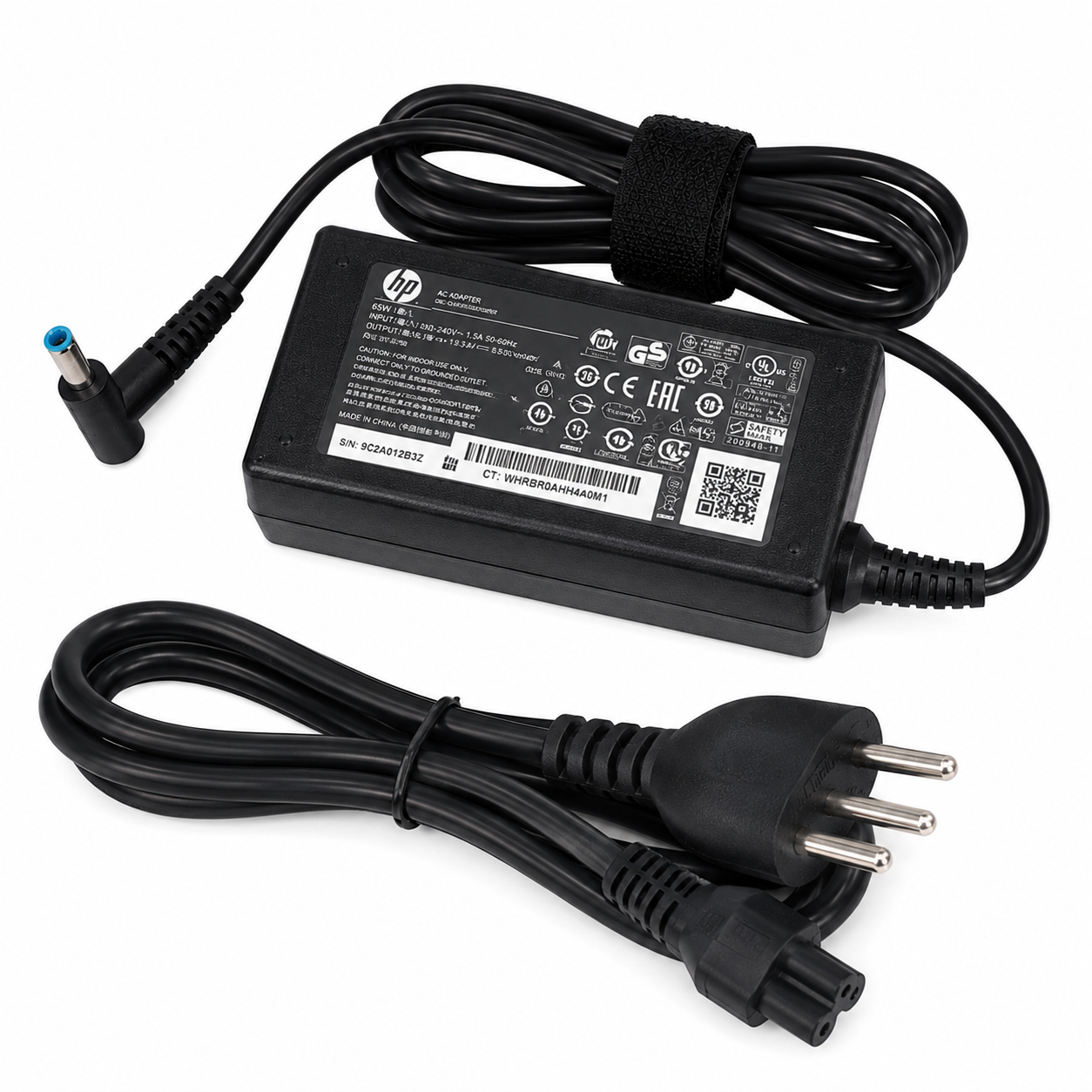 Cargador HP Punta azul 65W 3.33A 19.5V