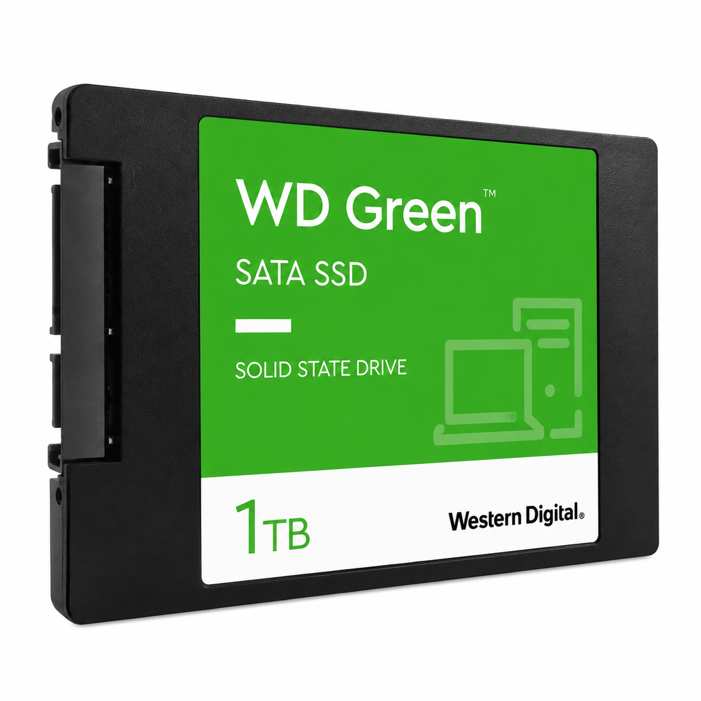 Disco SSD 1TB Western Digital WD Green SATA III 2.5" Reacondicionado